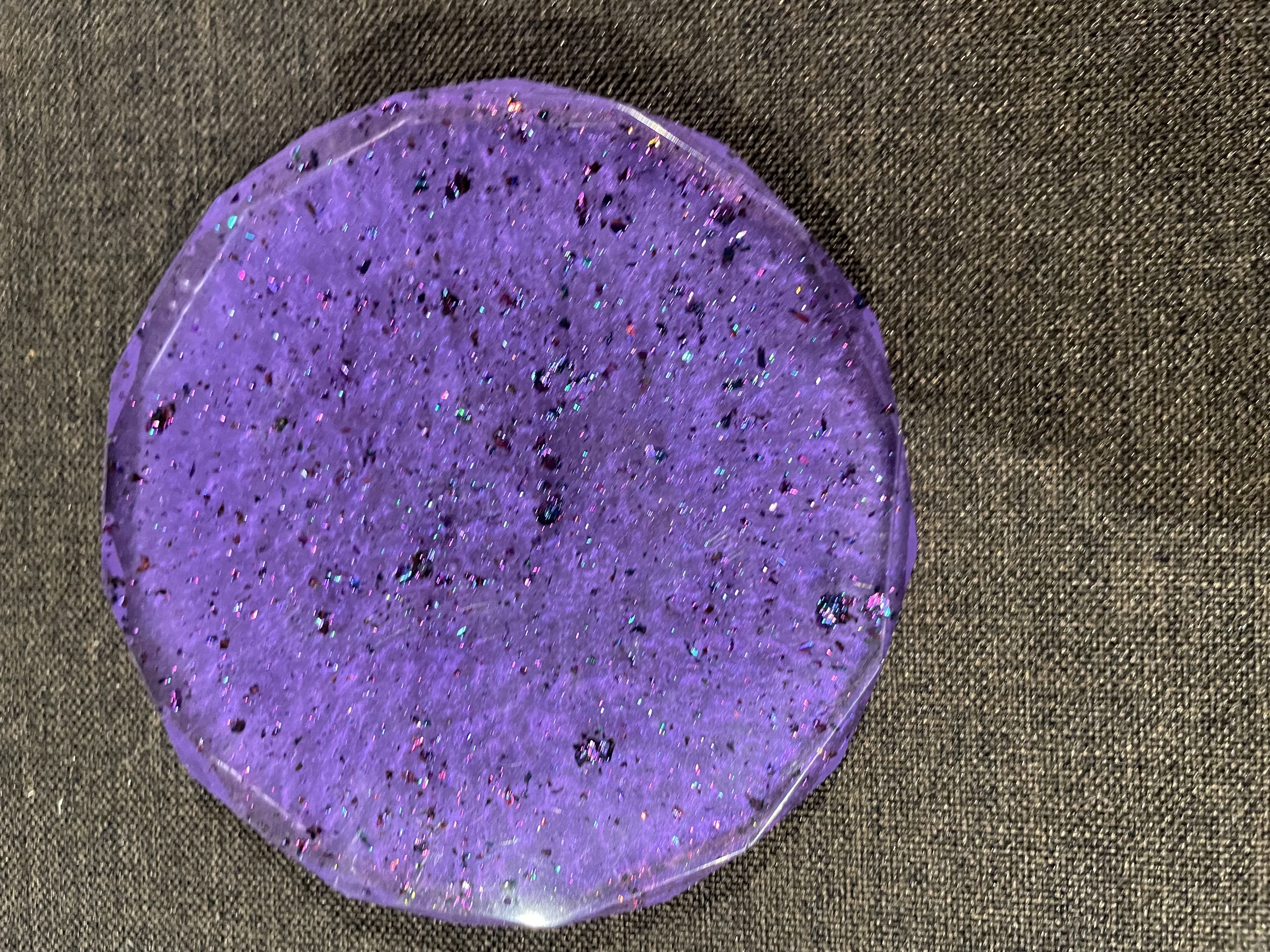 Violet Galaxy Coaster