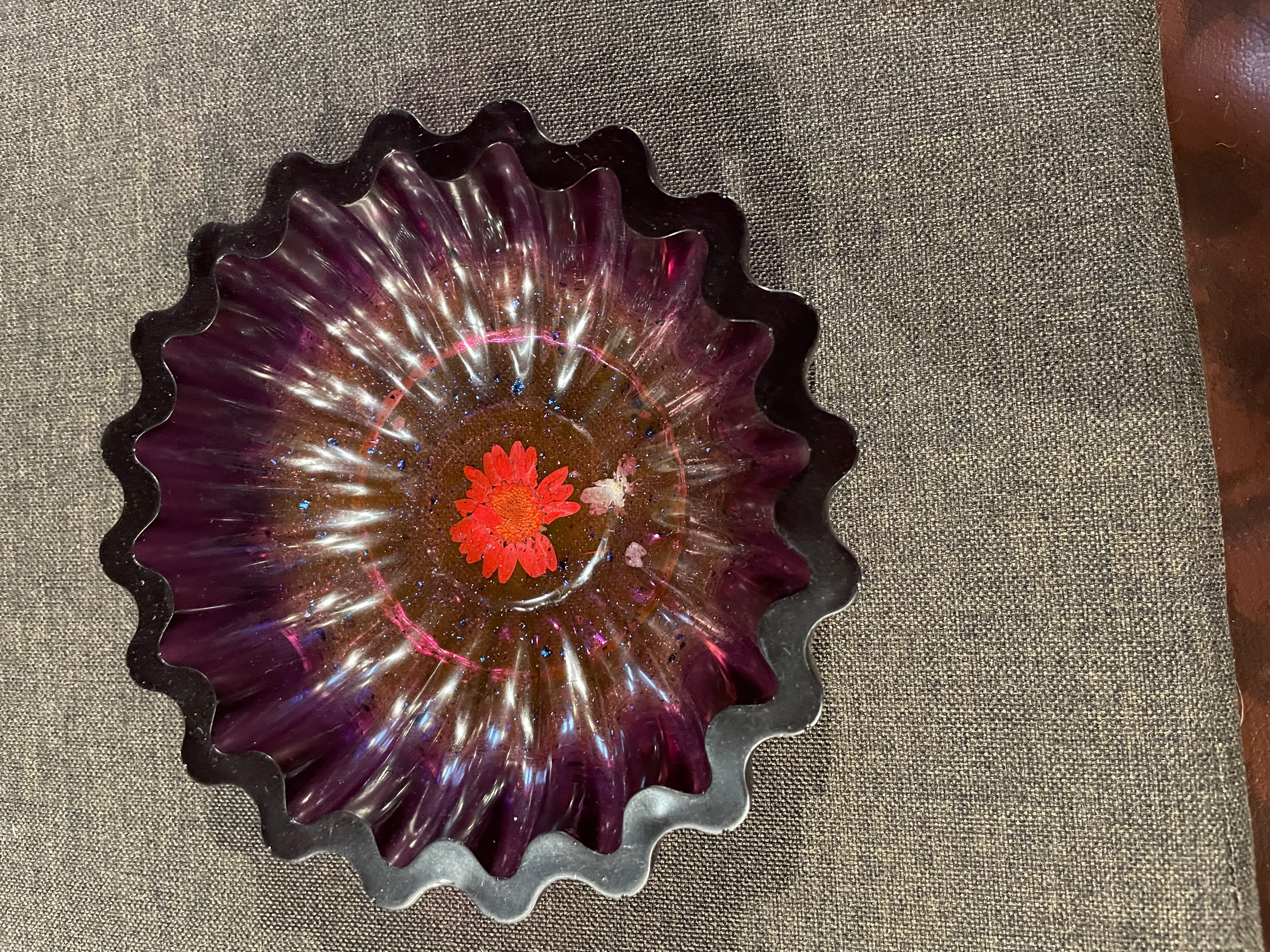 Amethyst Bloom Bowl