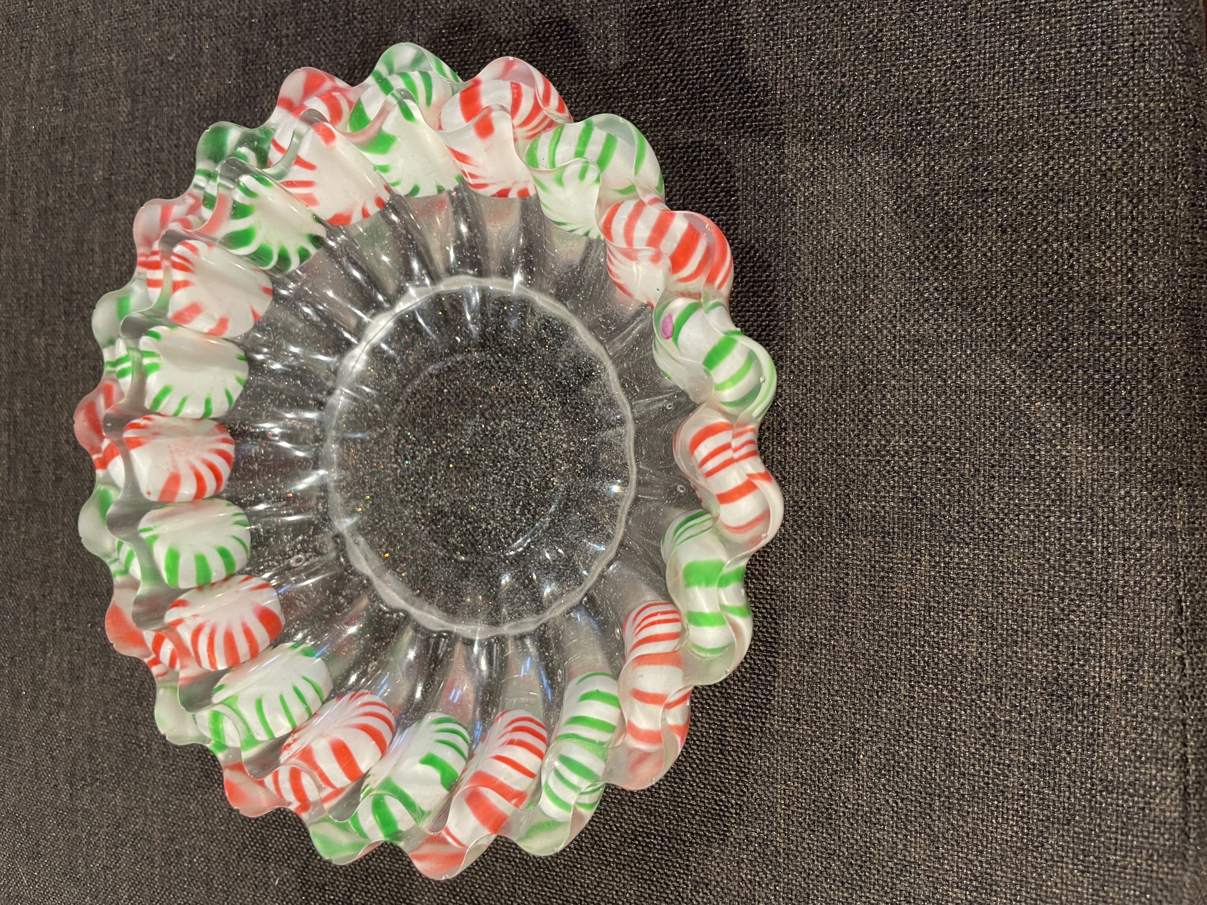 Peppermint Petal Bowl